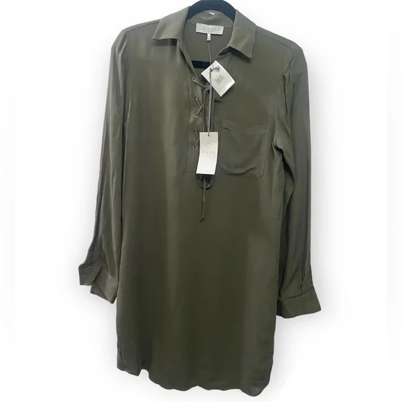 Wayf | Dresses | Wayf Womens Olive Green Shirt Dress Long Sleeves Above Knee Length Size S | Poshmark Wayf | Dresses | Wayf Womens Olive Green Shirt Dress Long Sleeves Above Knee Length Size S | Poshmark
